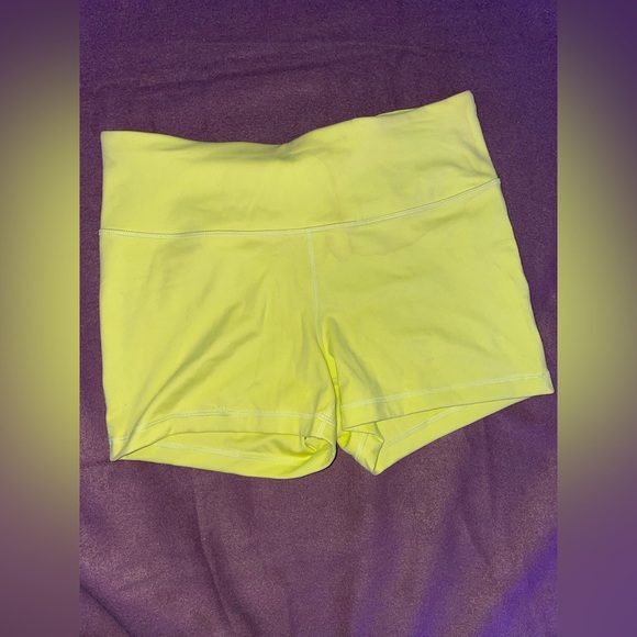Neon green biker shorts - Picture 3 of 3